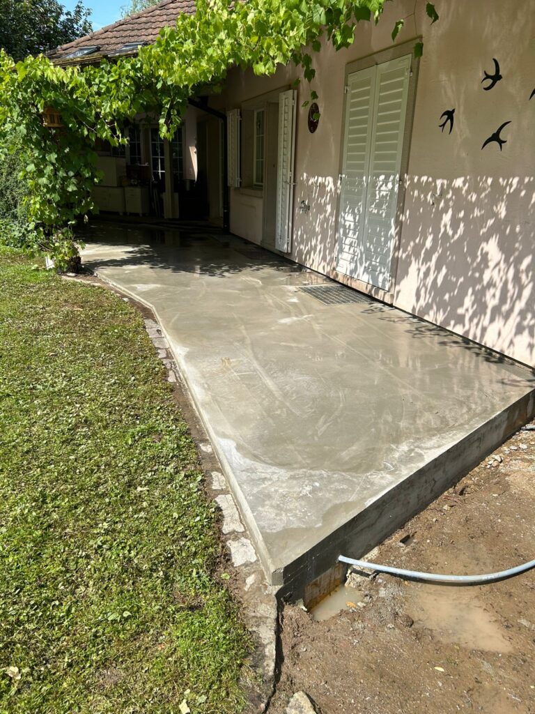 Sitzplatzrenovation FMBau GmbH Hellikon