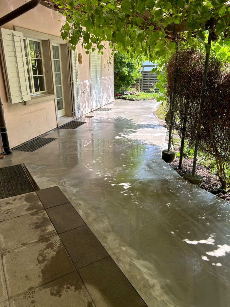 Sitzplatzrenovation FMBau GmbH Hellikon